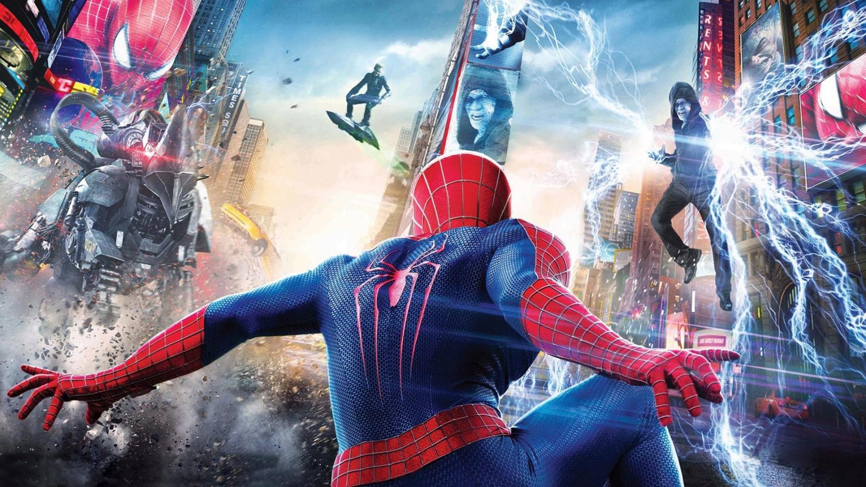 Fondo de pantalla de la película The Amazing Spider-Man 2: El poder de Electro en PeliculasYonkis gratis
