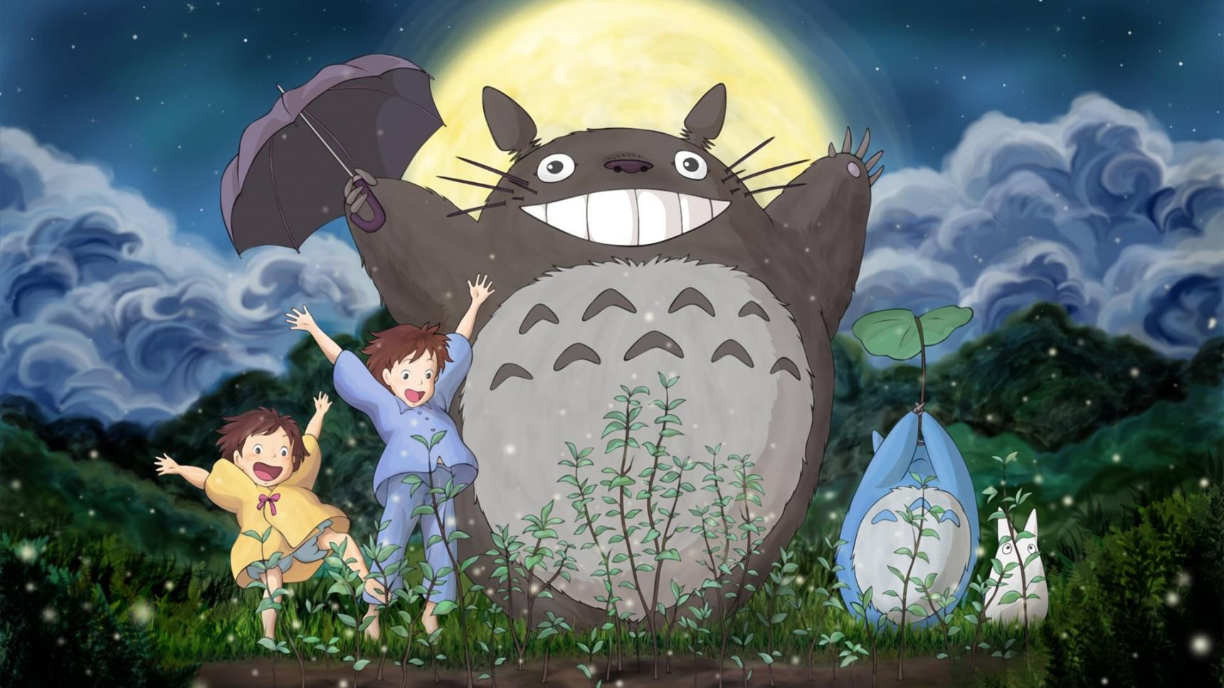 Fondo de pantalla de la película Mi vecino Totoro en PeliculasYonkis gratis