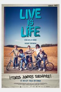 Poster Live is life: la gran aventura